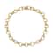 12 Pack: Gold Long & Short Charm Bracelet by Bead Landing™